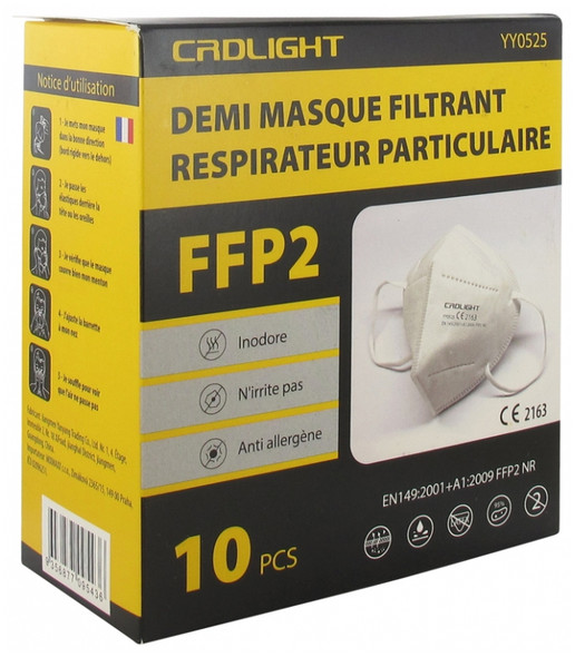 Vog Protect Filtering Half Mask FFP2 10 Masks