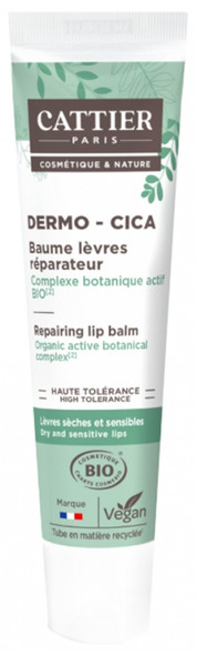 Cattier Dermo - Cica Repairing Lip Balm Organic 15g