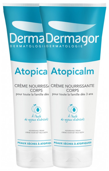 Dermagor Atopicalm Nourishing Body Cream 2 x 250ml