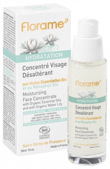 Florame Hydratation Moisturizing Face Concentrate Organic 30ml