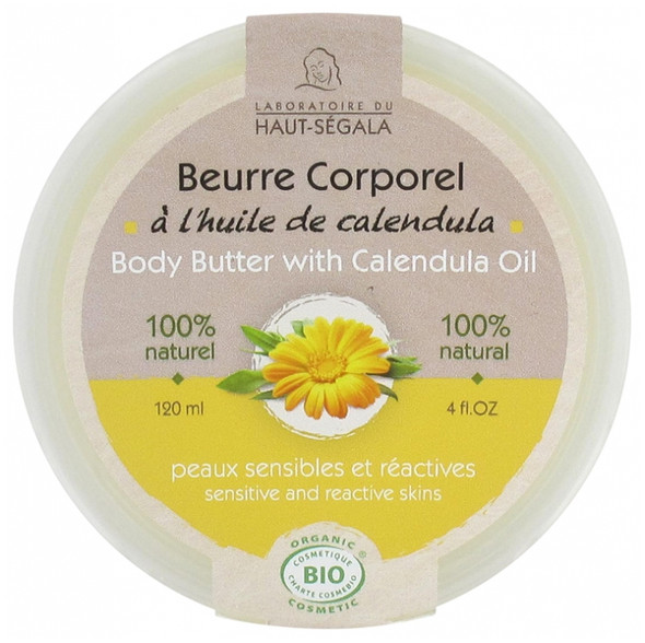 Laboratoire du Haut-Segala Organic Body Butter with Calendula Oil 120ml