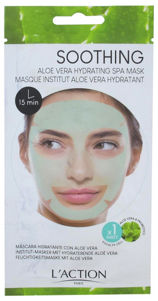 L'Action Paris Aloe Vera Hydrating Spa Mask 1 Mask