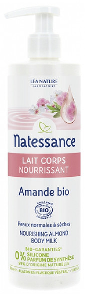 Natessance Nourishing Almond Body Milk 400ml