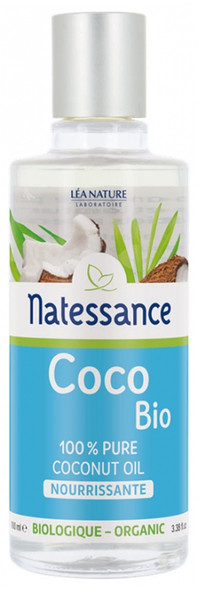 Natessance Organic Coconut Oil 100ml