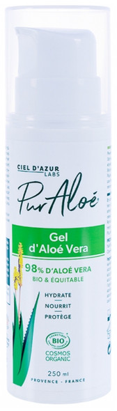 Pur Aloe Organic Aloe Vera Gel 98% 250ml