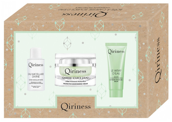Qiriness Caresse Source d'Eau Protective Moisturizing Cream 50ml + Free Hydration Ritual