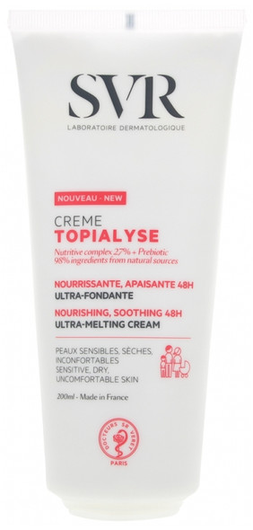 SVR Topialyse Nourishing Soothing 48H Cream 200ml