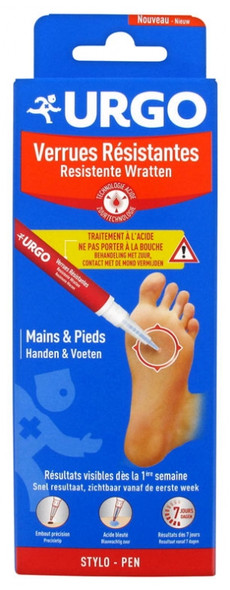 Urgo Resistant Warts Hands and Feet Pen