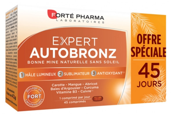 Forte Pharma Expert Autobronz 45 tablets