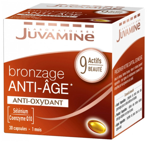 Juvamine Tanning Anti-Ageing Anti-Oxidant 30 Capsules