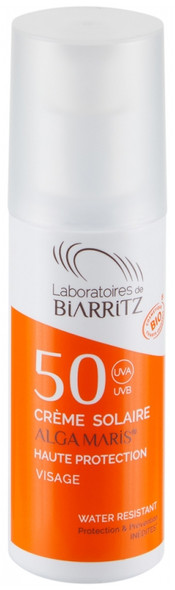 Laboratoires de Biarritz Organic Alga Maris Face Sunscreen SPF50 50ml