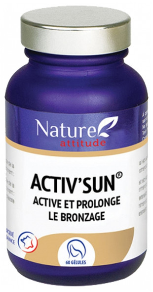 Nature Attitude Activ'Sun Activates and Extands Tan 60 Capsules