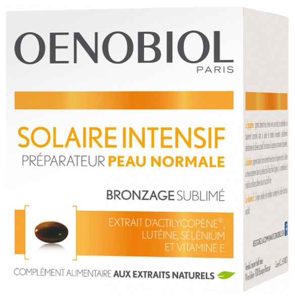 Oenobiol Intensive Sun Normal Skin Preparer 30 Capsules