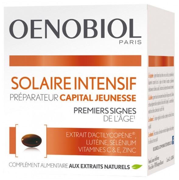 Oenobiol Intensive Sun Youth Capital Preparer 30 Capsules