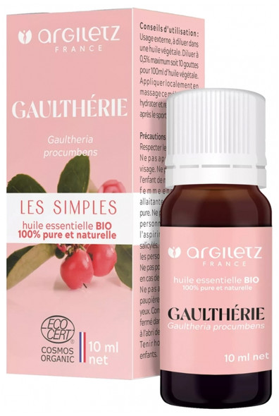 Argiletz Gaultheria Essential Oil (Gaultheria Procumbens) Organic 10ml