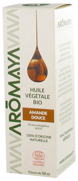 Aromaya Huile Vegetale Amande Douce 50 ml