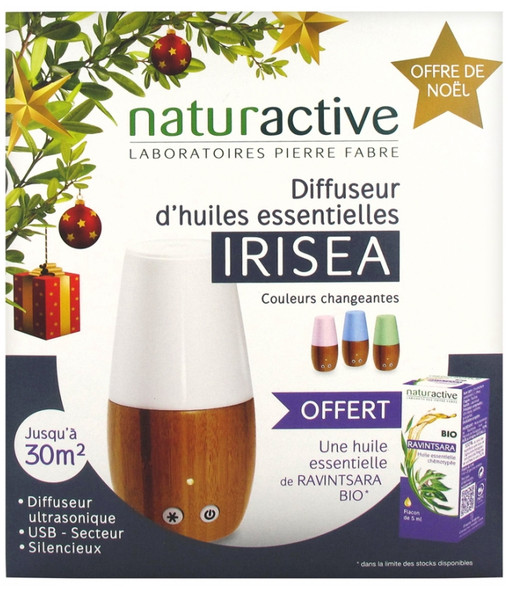 Naturactive Irisea Diffuser of Essential Oils + 1 Essential Oil 5ml Offered