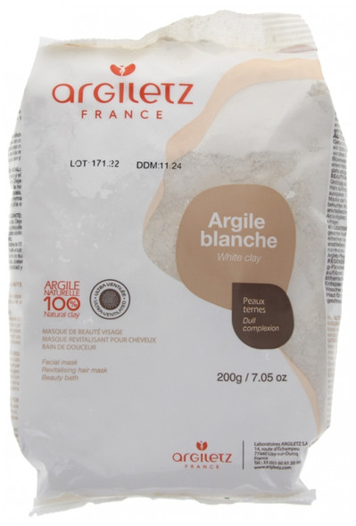 Argiletz Ultra-Ventilated White Clay 200g