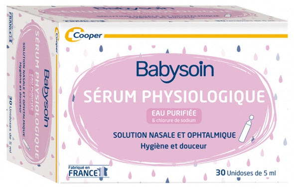 Babysoin Physiological Serum 30 Single Doses