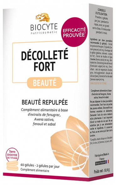 Biocyte Decollete Fort 60 Capsules