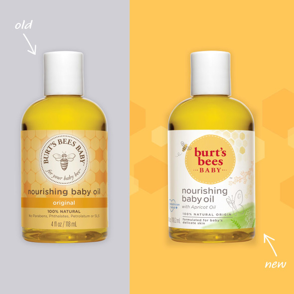 Burt's Bees Baby Bee Nourishing Baby Oil 4 oz