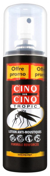 Cinq Sur Cinq Tropic Anti-Mosquitoes Lotion 100Ml