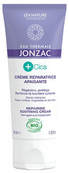 Eau de Jonzac +Cica Organic Repairing Soothing Cream 40ml