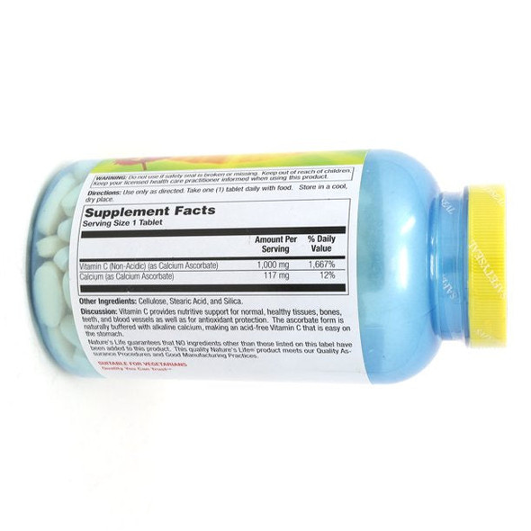 Nature'S Life C-1,000 Ascorbate | 250 Ct