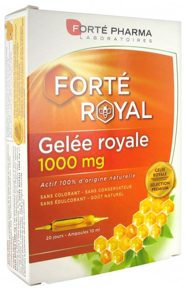 Forte Pharma Forte Royal Jelly 1000mg 20 Phials