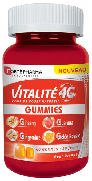 Forte Pharma Vitality 4G 60 Gummies