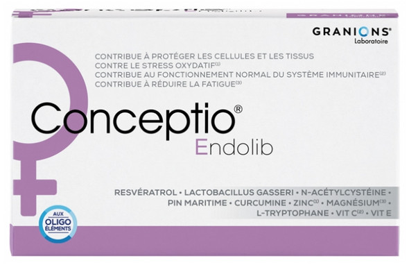 Granions Conception Endolib 90 Capsules