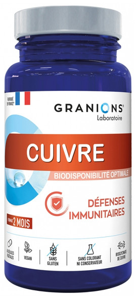 Granions Copper 60 Botanical Capsules