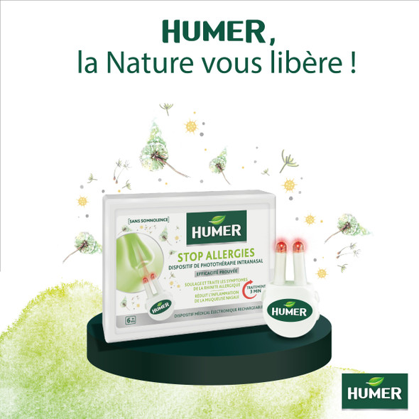 Humer Stop Allergies Intranasal Phototherapy Device