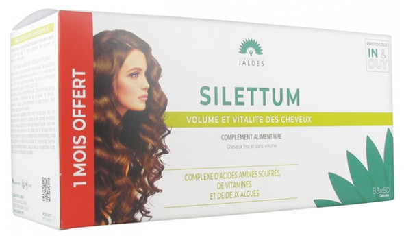 Jaldes Silettum Hair Volume and Vitality 3 x 60 Capsules