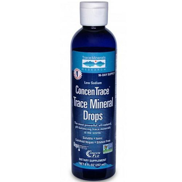 ConcenTrace Trace Mineral Drops Glass 4 oz by Trace Minerals