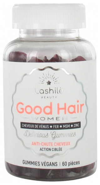 Lashile Beauty Good Hair Women Anti-Hair Loss 60 Gummies
