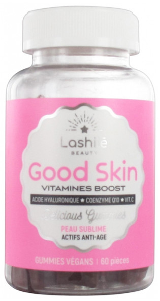 Lashile Beauty Good Skin Vitamins Boost Sublime Skin 60 Gummies