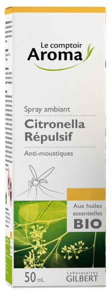 Le Comptoir Aroma Air Spray Citronella Repellent with Organic Essential Oils 50ml