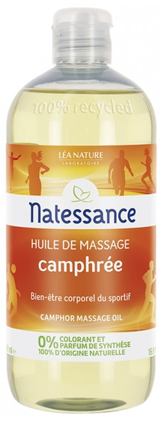 Natessance Massage Oil with Camphor 500ml