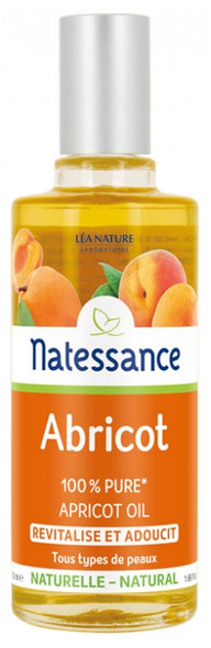 Natessance Apricot Oil Revitalises and Softens 50ml