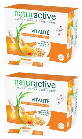 Naturactive Vitality 2 x 20 Fluid Sticks