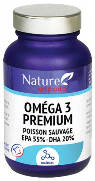 Nature Attitude Omega 3 Premium 60 Capsules