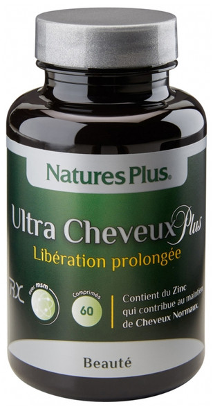 Natures Plus Ultra Hair Plus Extended Release 60 Tablets