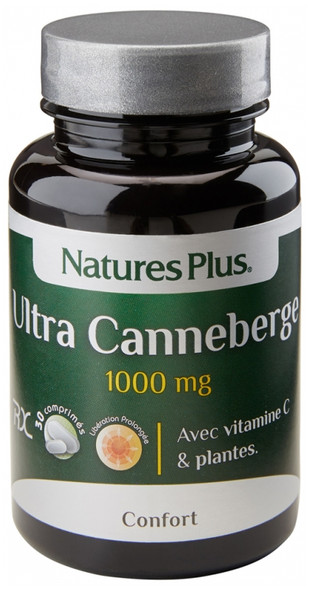 Natures Plus Ultra Cranberry 1000mg 30 Tablets