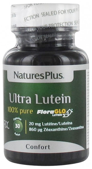 Natures Plus Ultra Lutein 100% Pure 30 Capsules