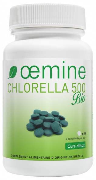 Oemine Chlorella 500 Organic 60 Tablets