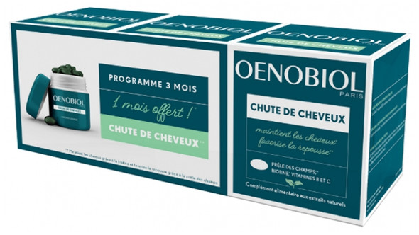 Oenobiol Hair Loss 3 x 60 Capsules including 60 Capsules Offered