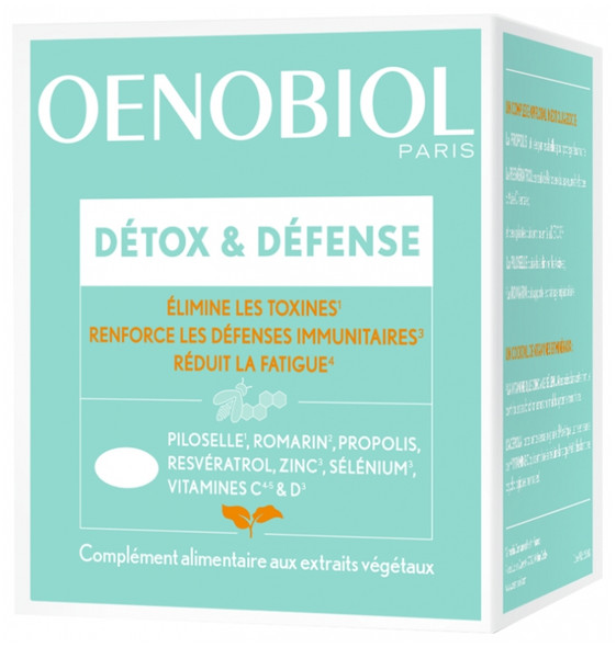 Oenobiol Detox & Defense 60 Tablets