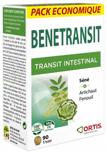 Ortis Benetransit Digestive Process 90 Tablets