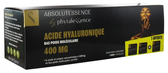 Phytalessence Hyaluronic Acid 400mg Pack of 3 x 30 Capsules